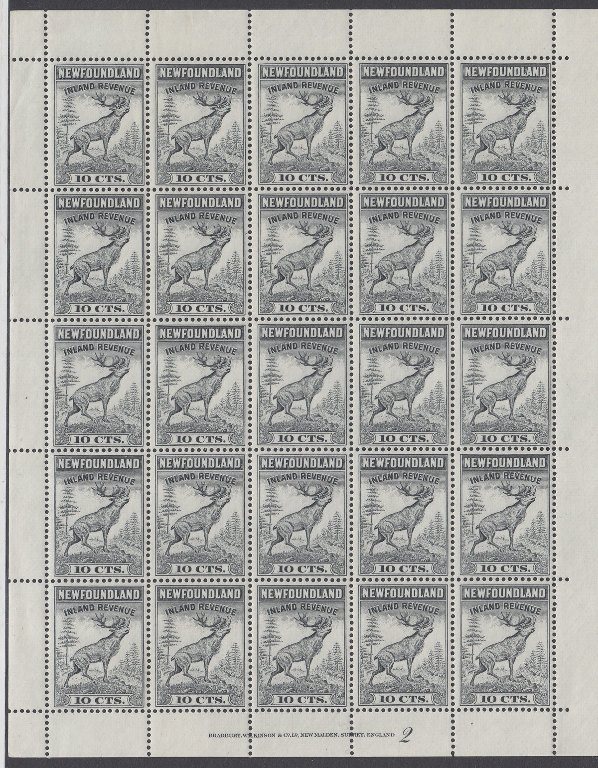 0047NF2105 - NFR47 - Mint Complete Sheet