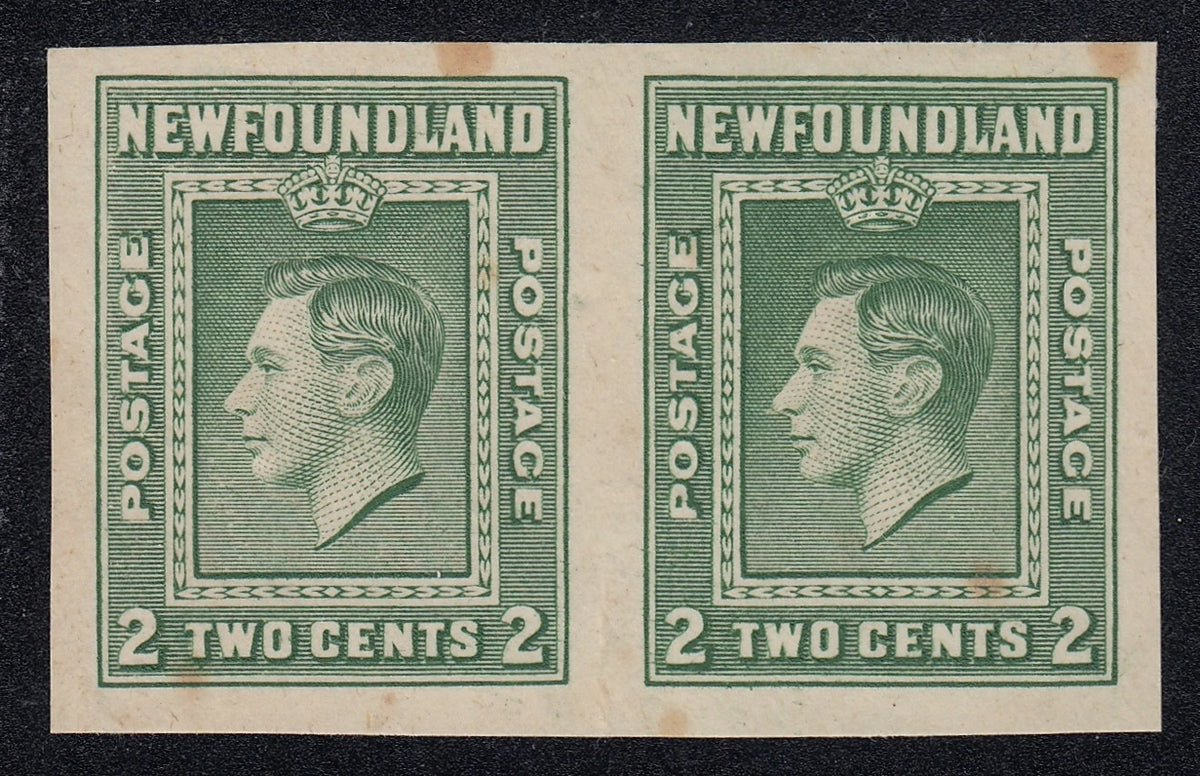 0245NF2103 - Newfoundland #245 (NSSC 228h) - Imperf Pair