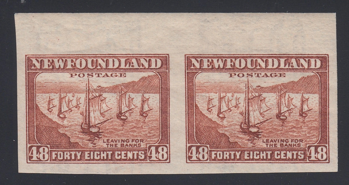 0199NF2105 - Newfoundland #199a - Mint imperf. Pair