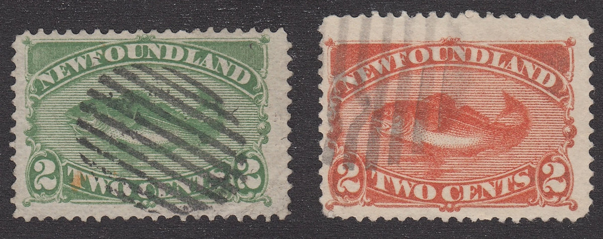 0046NF2105 - Newfoundland #46, 48 - Used Set