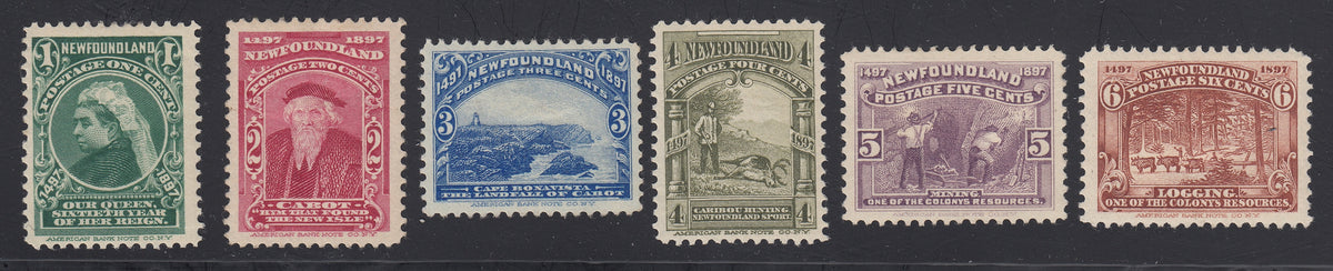 0061NF2102 - Newfoundland #61-69 Set - Mint