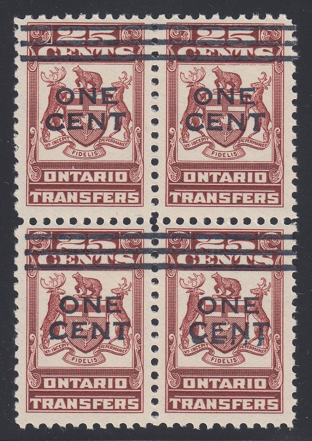 0127ON2103 - OST37, 37a - Mint Block