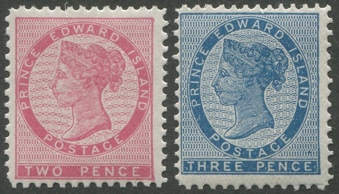 0005PE2211 - Prince Edward Island #5, 6 - Mint