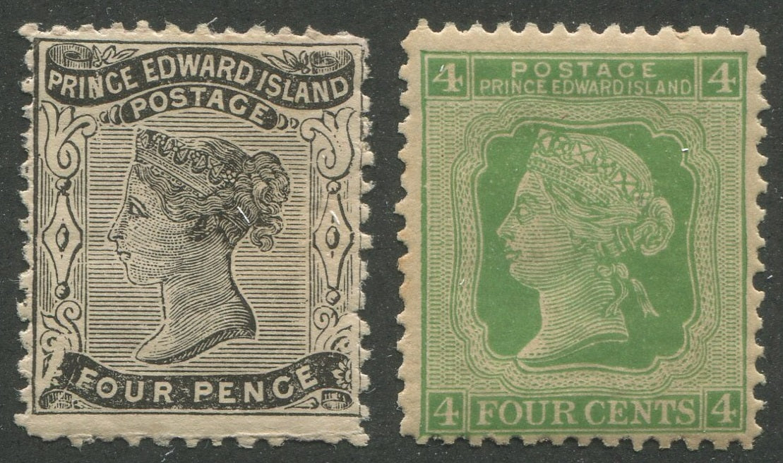 0009PE2211 - Prince Edward Island #9, 14 - Mint