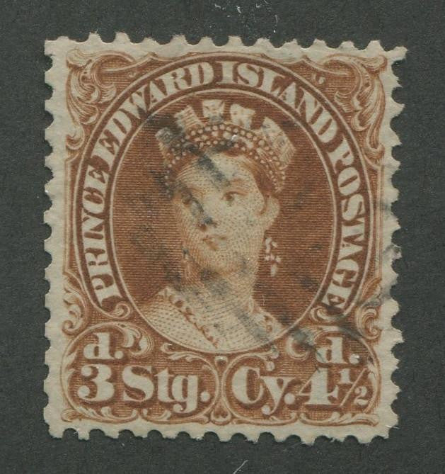 0010PE1707 - Prince Edward Island #10 - Used - Deveney Stamps Ltd. Canadian Stamps