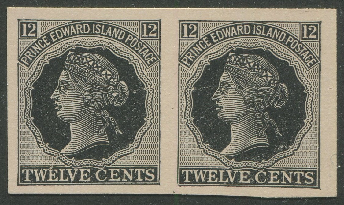 0016PE2303 - Prince Edward Island #16 - Reprint Plate Proof Pair