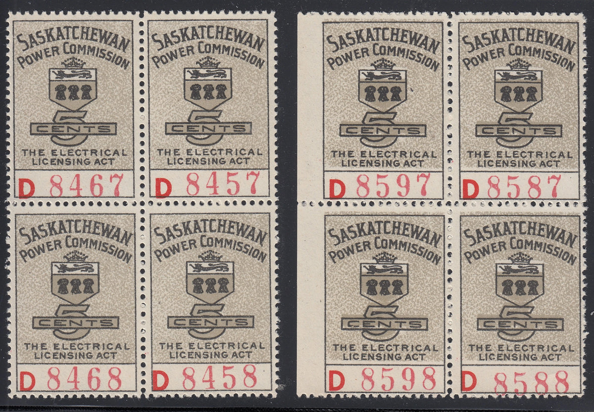 0092SE2107 - SE14 - Mint Blocks