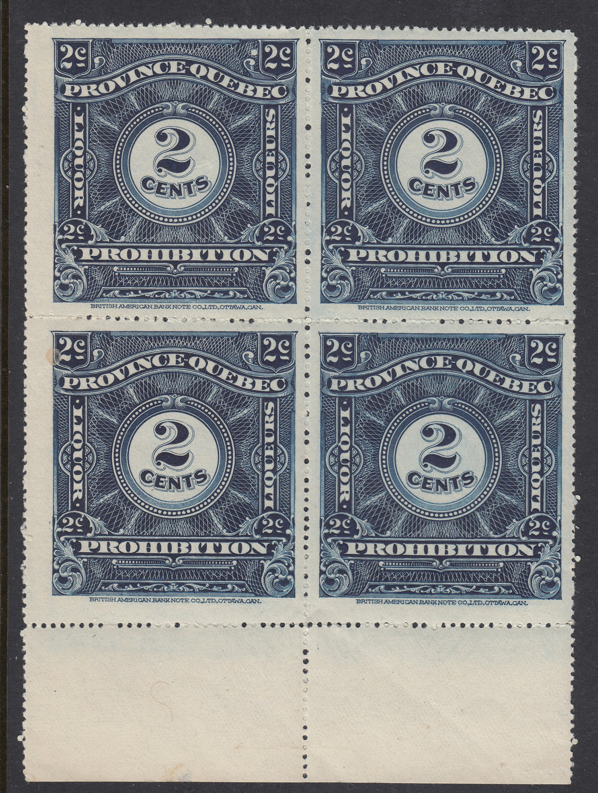 0199QP2205 - QP2 - Mint Block of 4