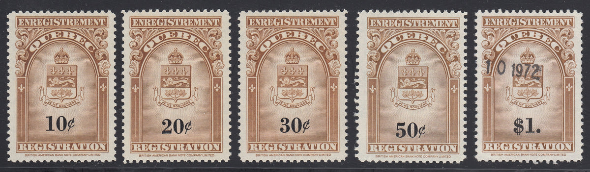 0151QR2102 - QR30-36 - Mint, Used Set