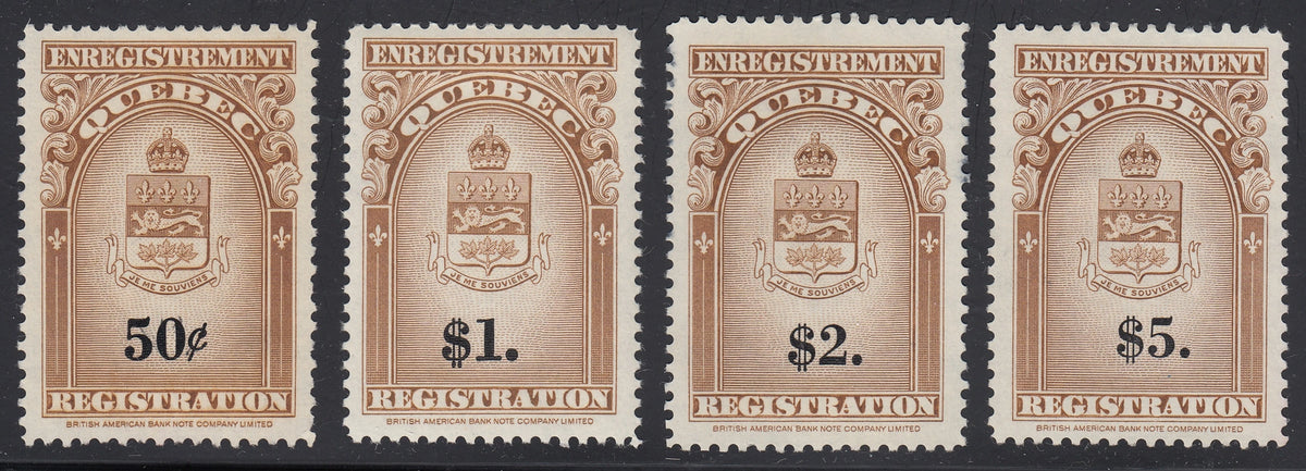 0151QR2102 - QR30-36 - Mint, Unused Set