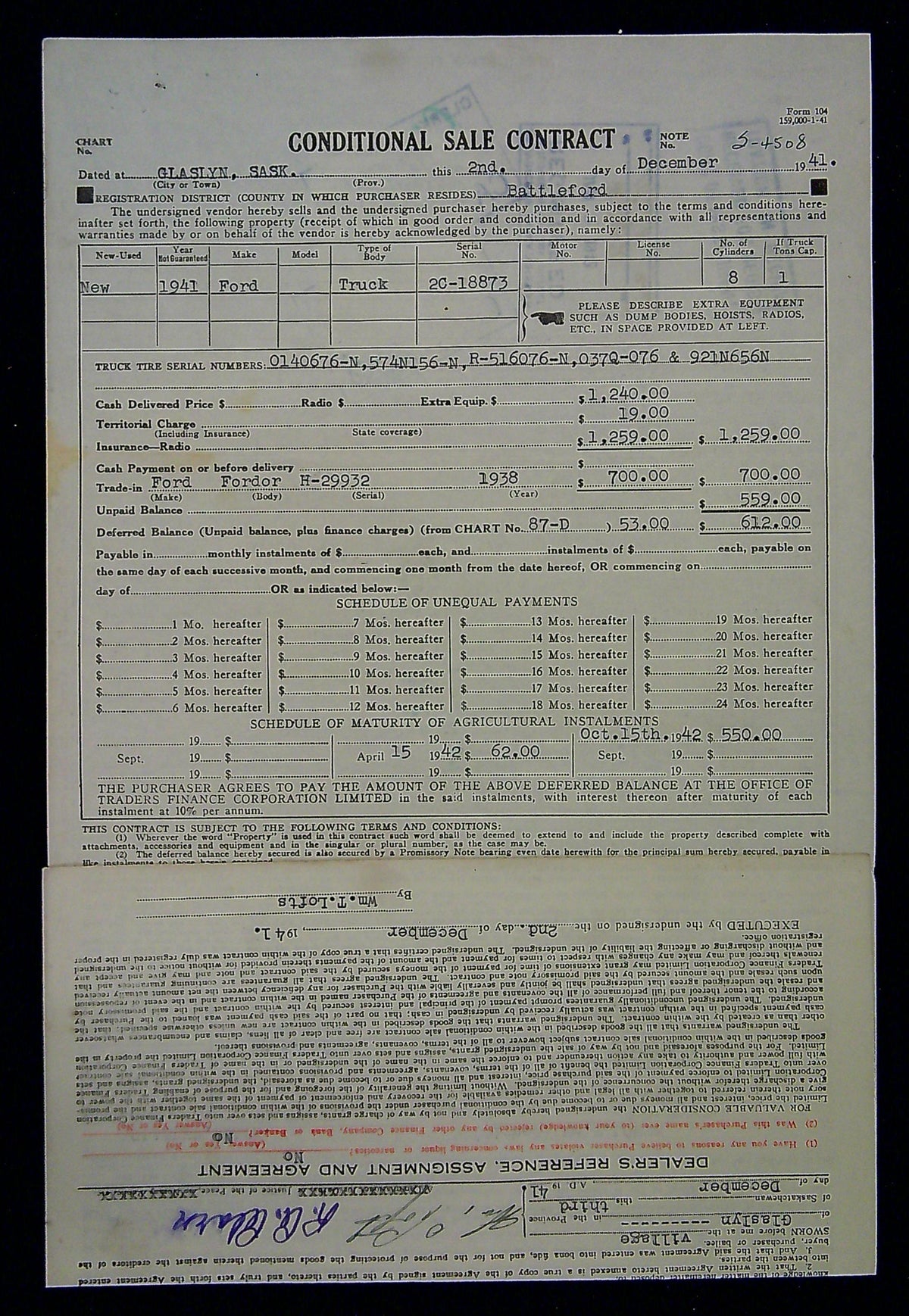 0051SL2110 - SL51 - Saskatchewan Document