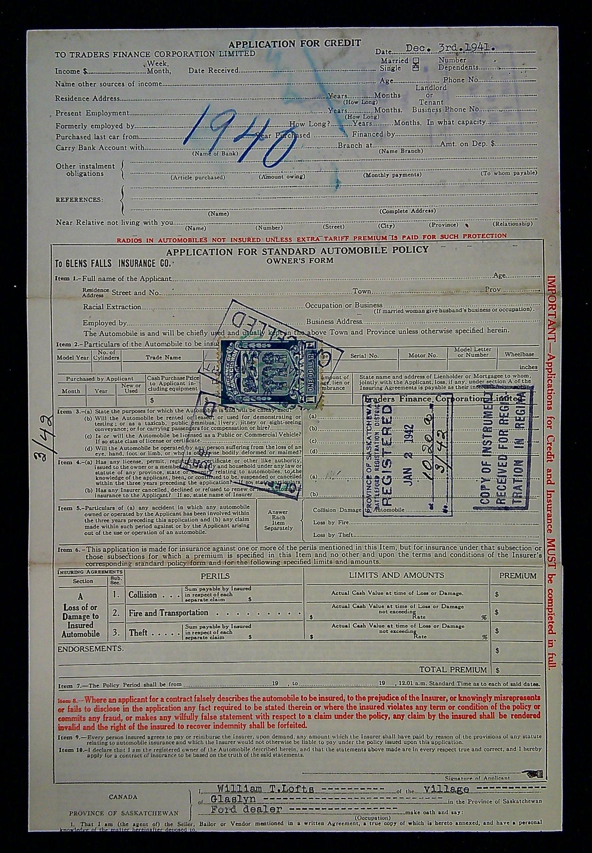 0051SL2110 - SL51 - Saskatchewan Document