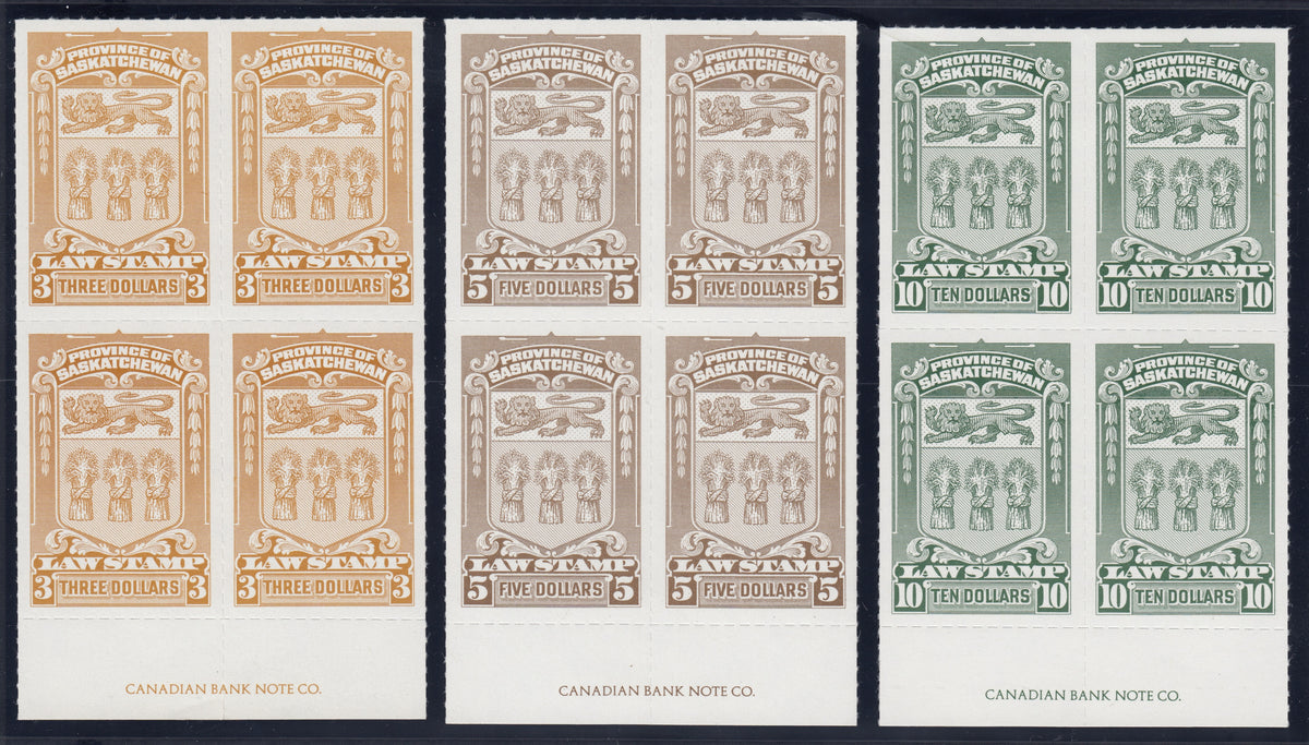 0068SL2109 - SL68-78 - Mint Blocks Set