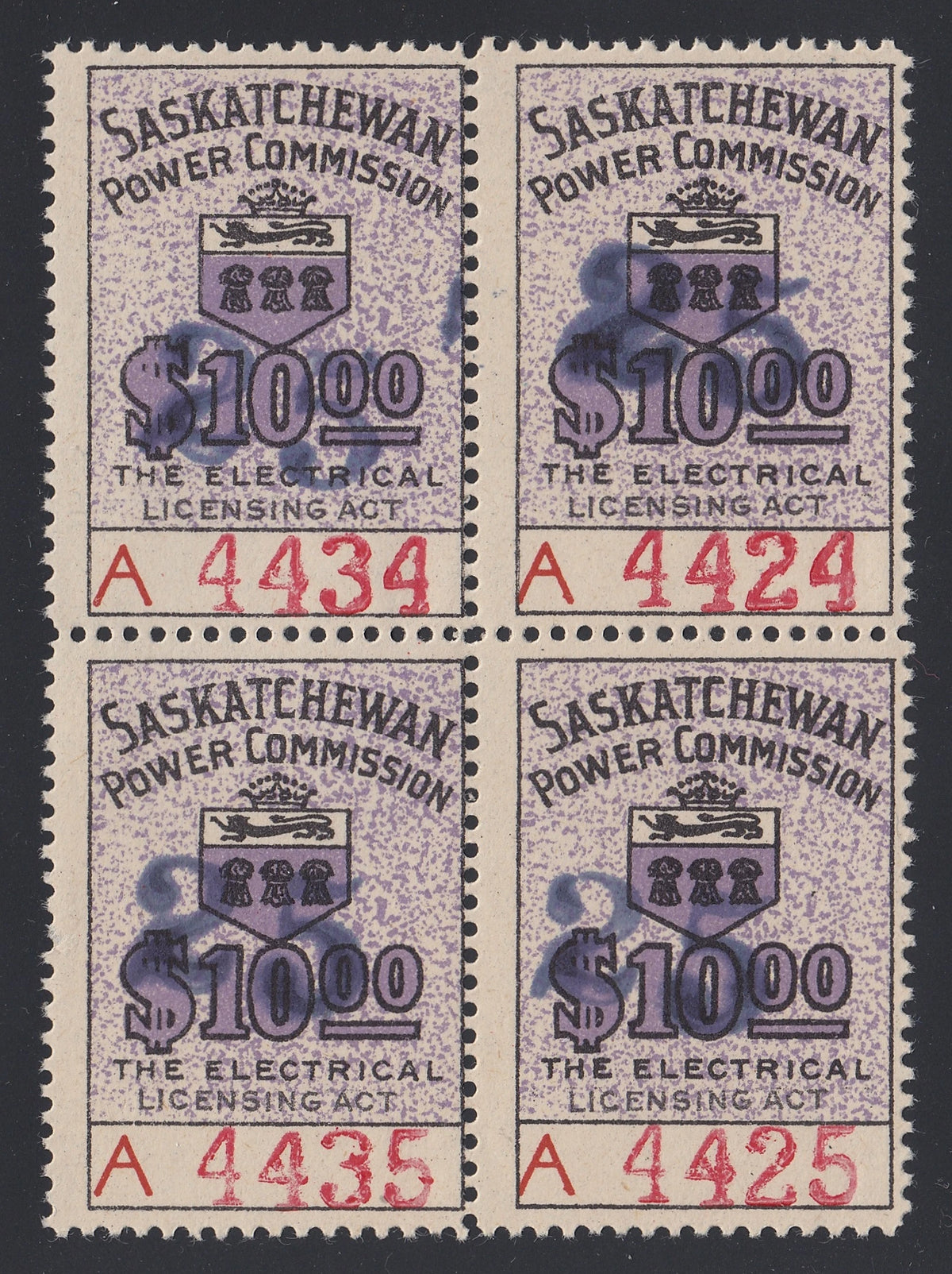 0107SE2105 - SE29 - Mint Block of 4