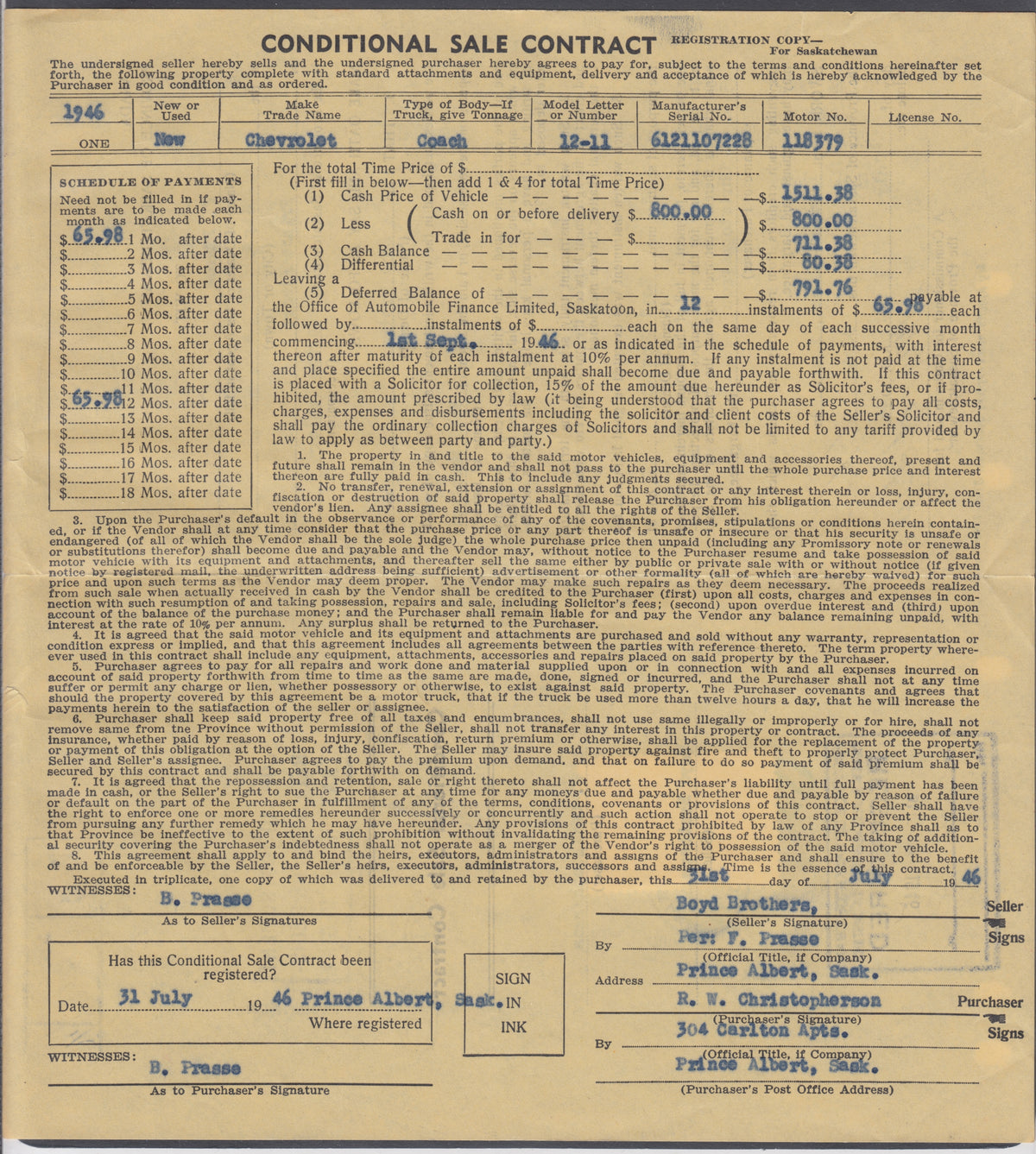 0052SL2110 - SL52 - Saskatchewan Document