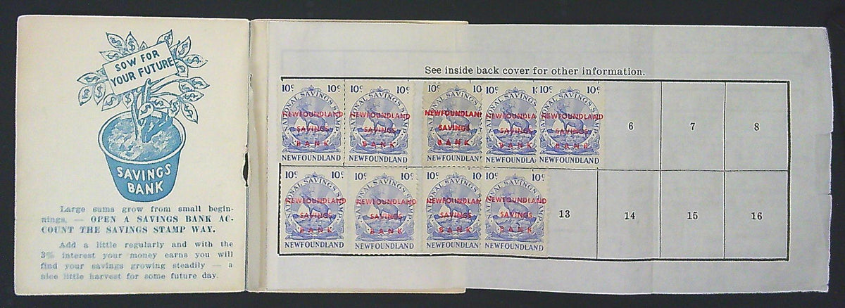 0067NF2102 - NFW4, 4a - Used War Savings Booklet