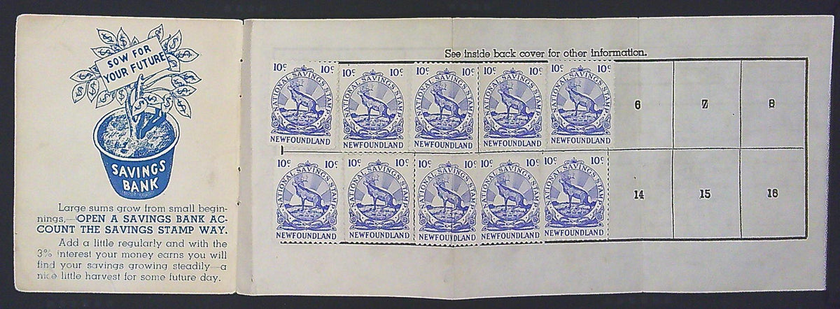 0066NF2102 - NFW3 - Used War Savings Booklet