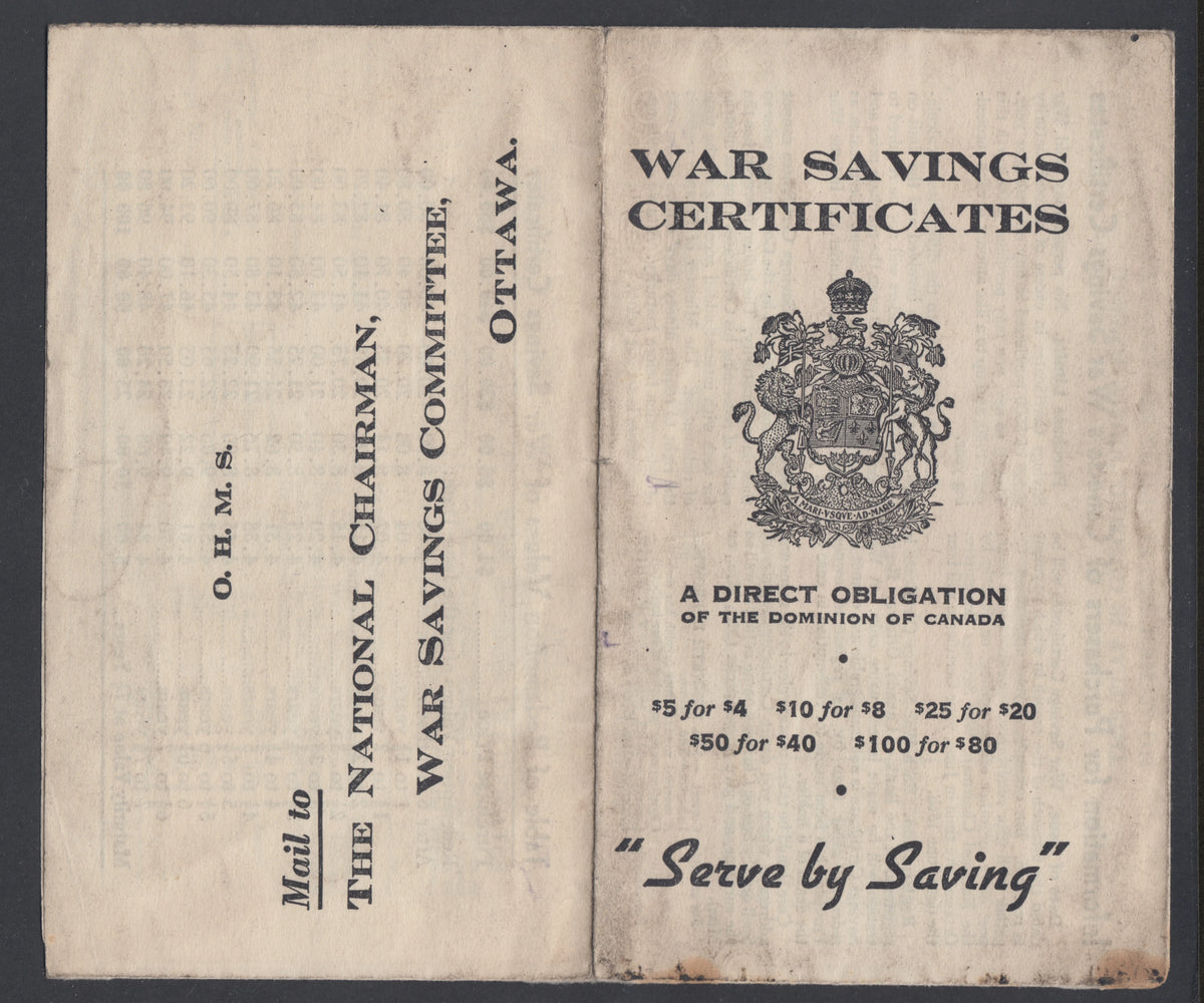 0006WS2108 - FWS6-14 - War Savings Certificate