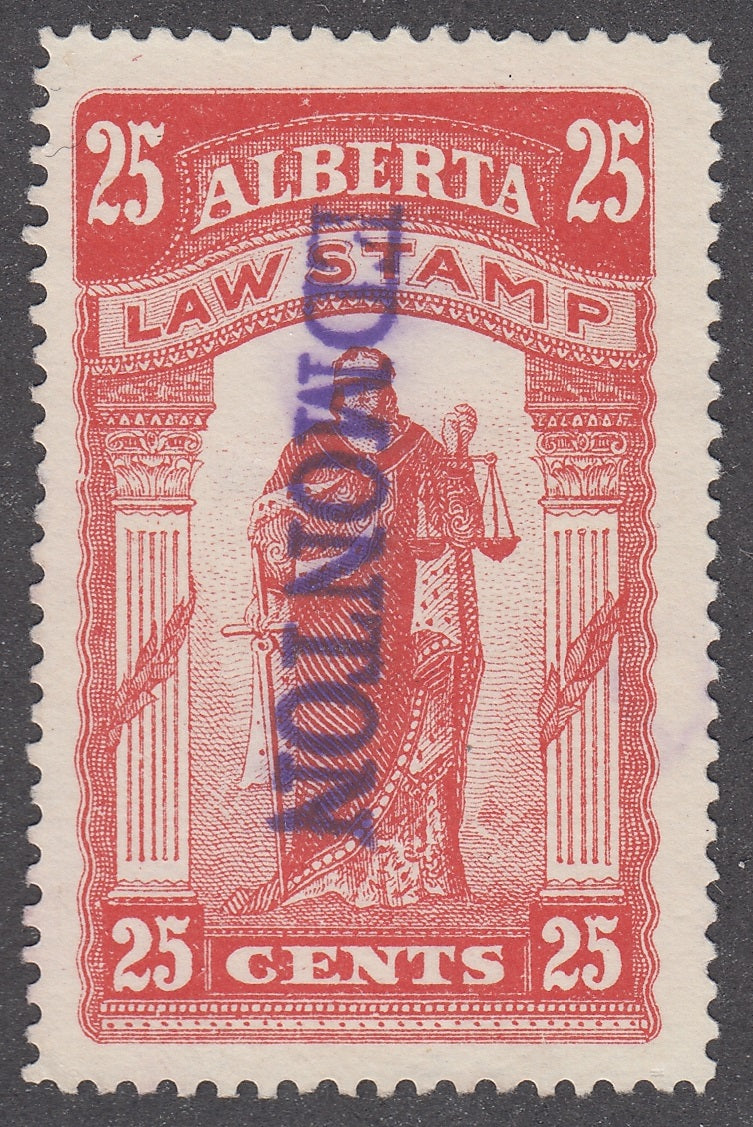 0020AL1711 - AL20 - Used, &#39;EDMONTON&#39; Handstamp