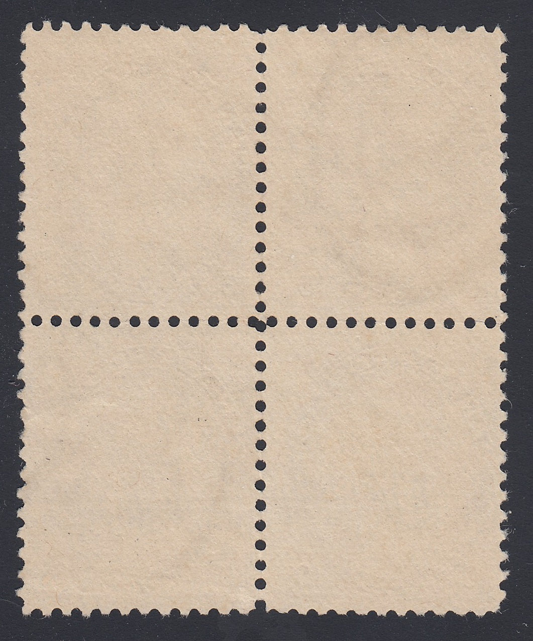 0083CA1808 - Canada #83 Used, Block of 4, Unlisted Stitch Watermark