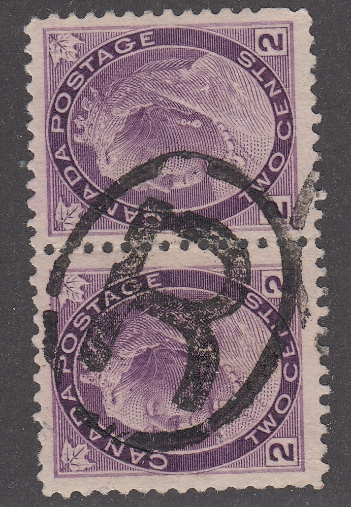 0076CA2201 - Canada #76 - Registered Cancel Pair