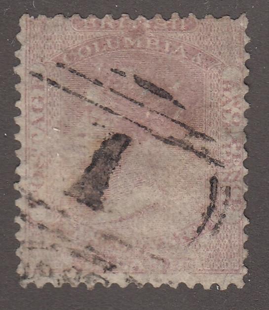 0002BC1708 - British Columbia #2a - Used, New Westminster - Deveney Stamps Ltd. Canadian Stamps