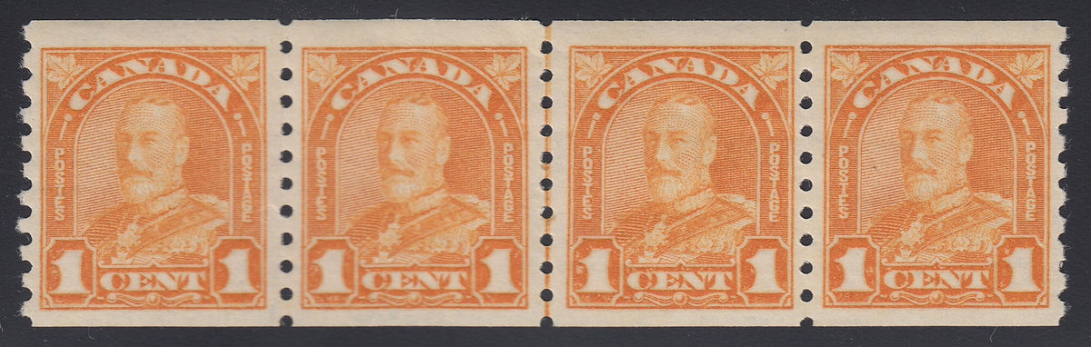 0178CA1803 - Canada #178i Mint Line Pair Strip of 4