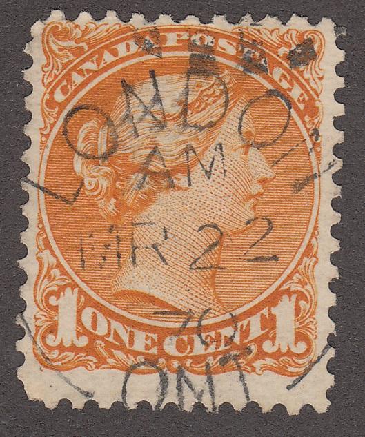0035CA1708 - Canada #35 - Very Early Date