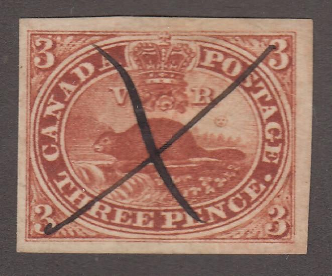 0004CA1708 - Canada #4iii - Deveney Stamps Ltd. Canadian Stamps