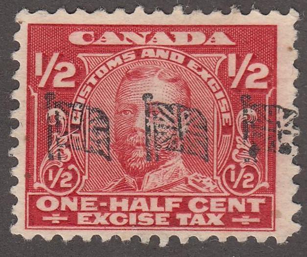 0002FX1707 - FX2b - Used - Deveney Stamps Ltd. Canadian Stamps