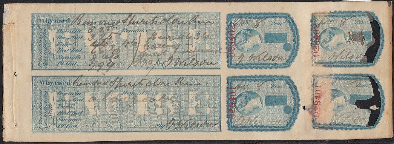 0002LA1708 - FLS2a - Used Booklet Pane - Deveney Stamps Ltd. Canadian Stamps