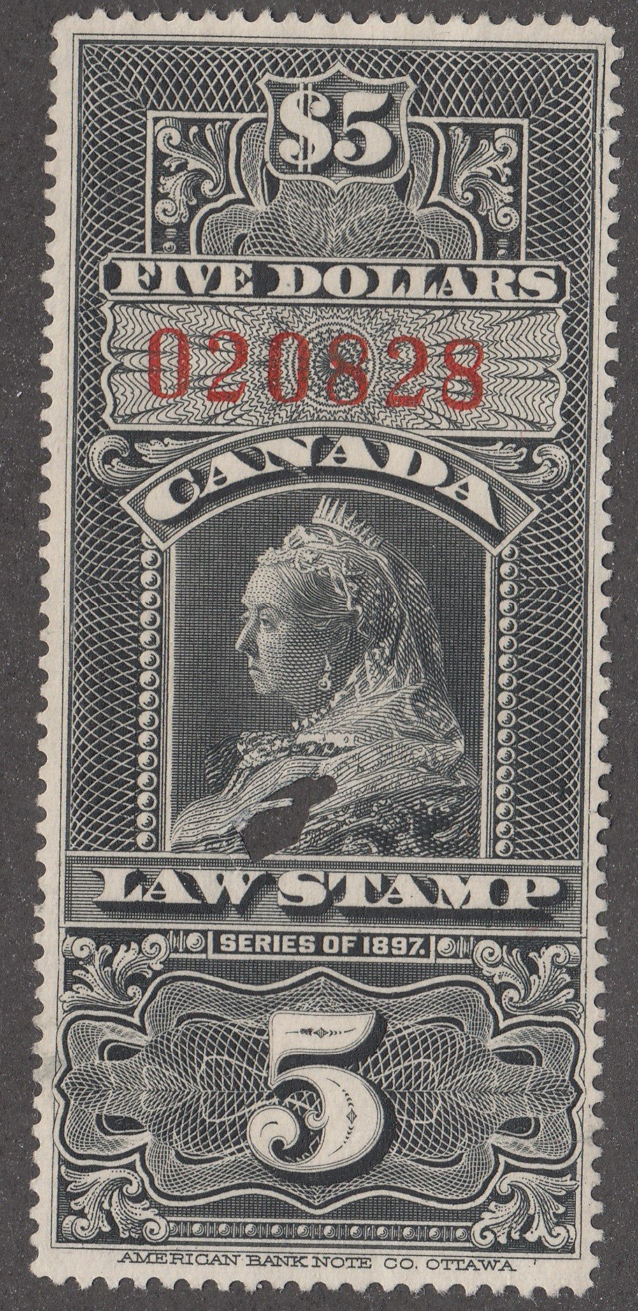 0010SC1707 - FSC10 - Used - Deveney Stamps Ltd. Canadian Stamps