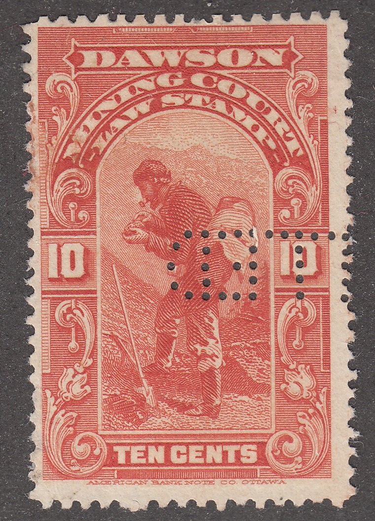 0001YL1708 - YL1 - Used - Deveney Stamps Ltd. Canadian Stamps