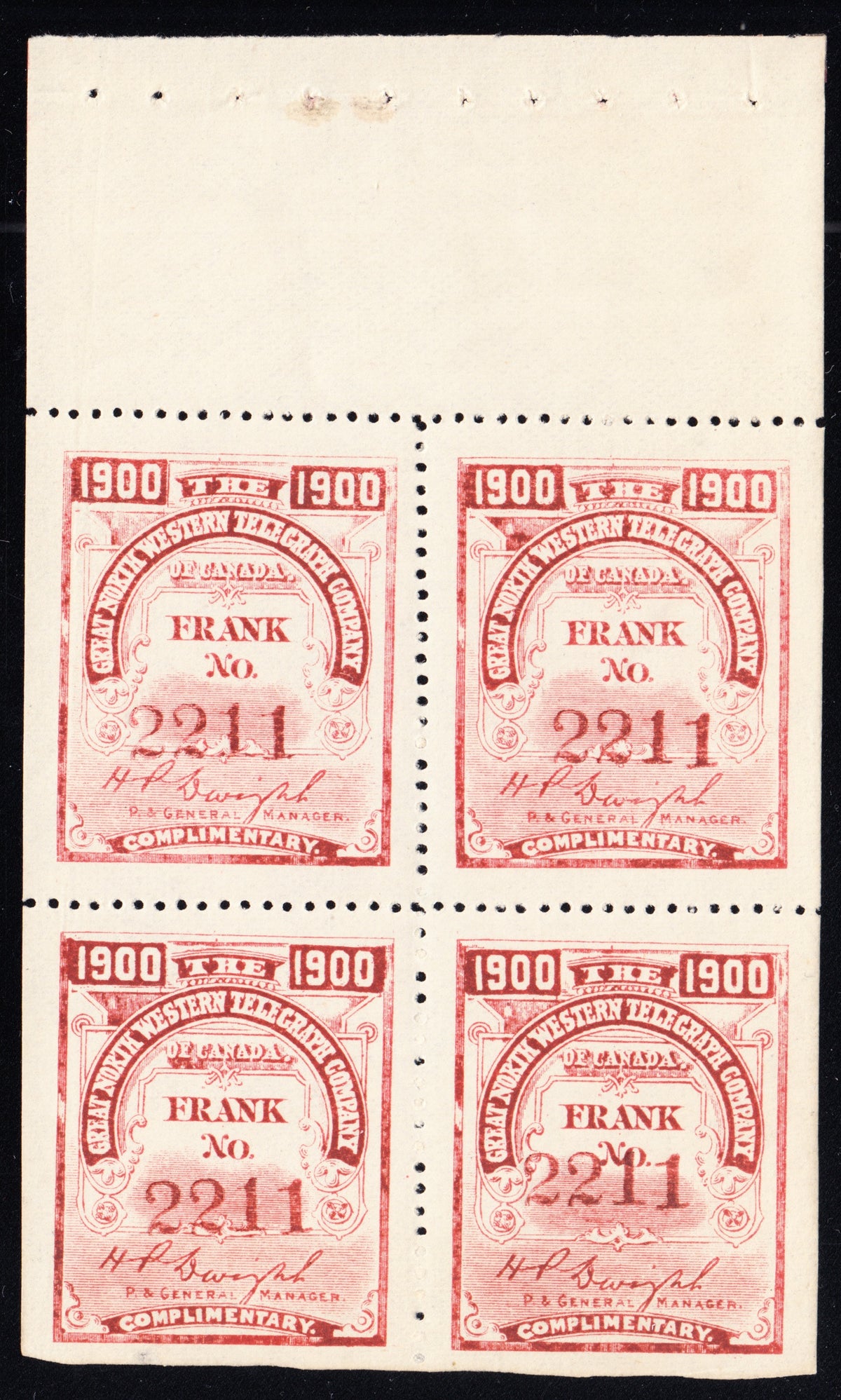 0060GN2203 - TGN11 - Mint Booklet Pane