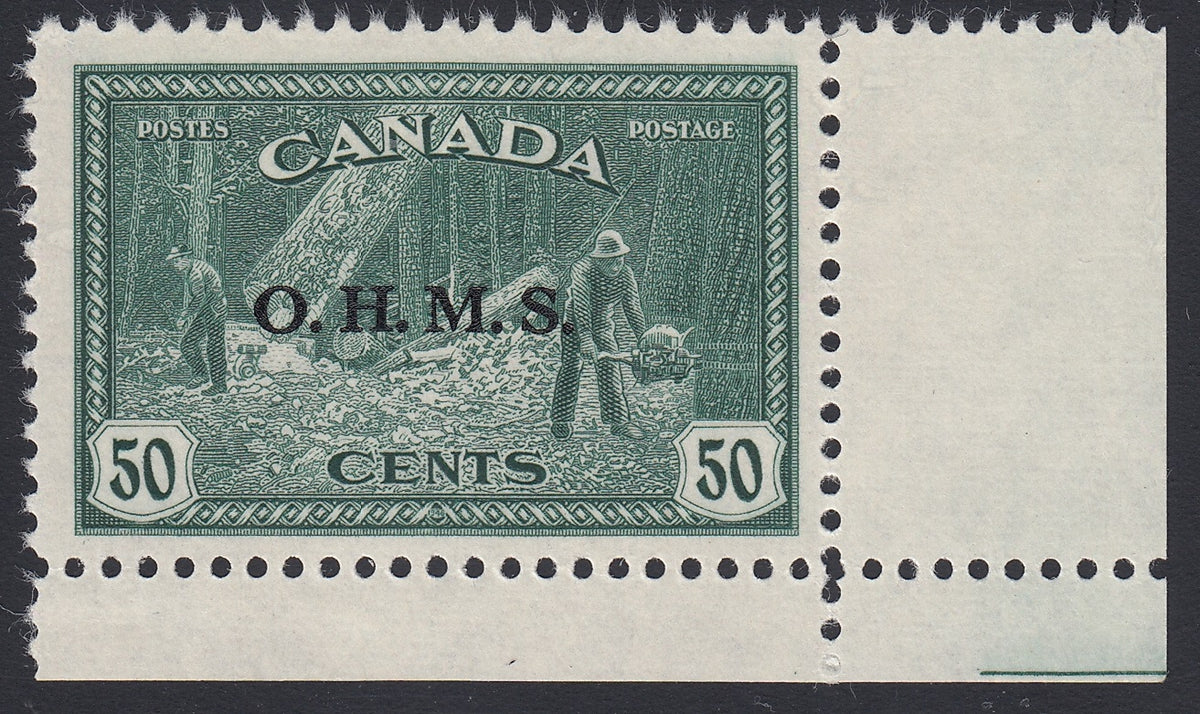 0355CA1801 - Canada O9 - Mint