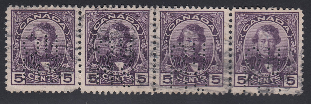 0192CA1711 - Canada OA146 &#39;A&#39; - Used Strip of 4