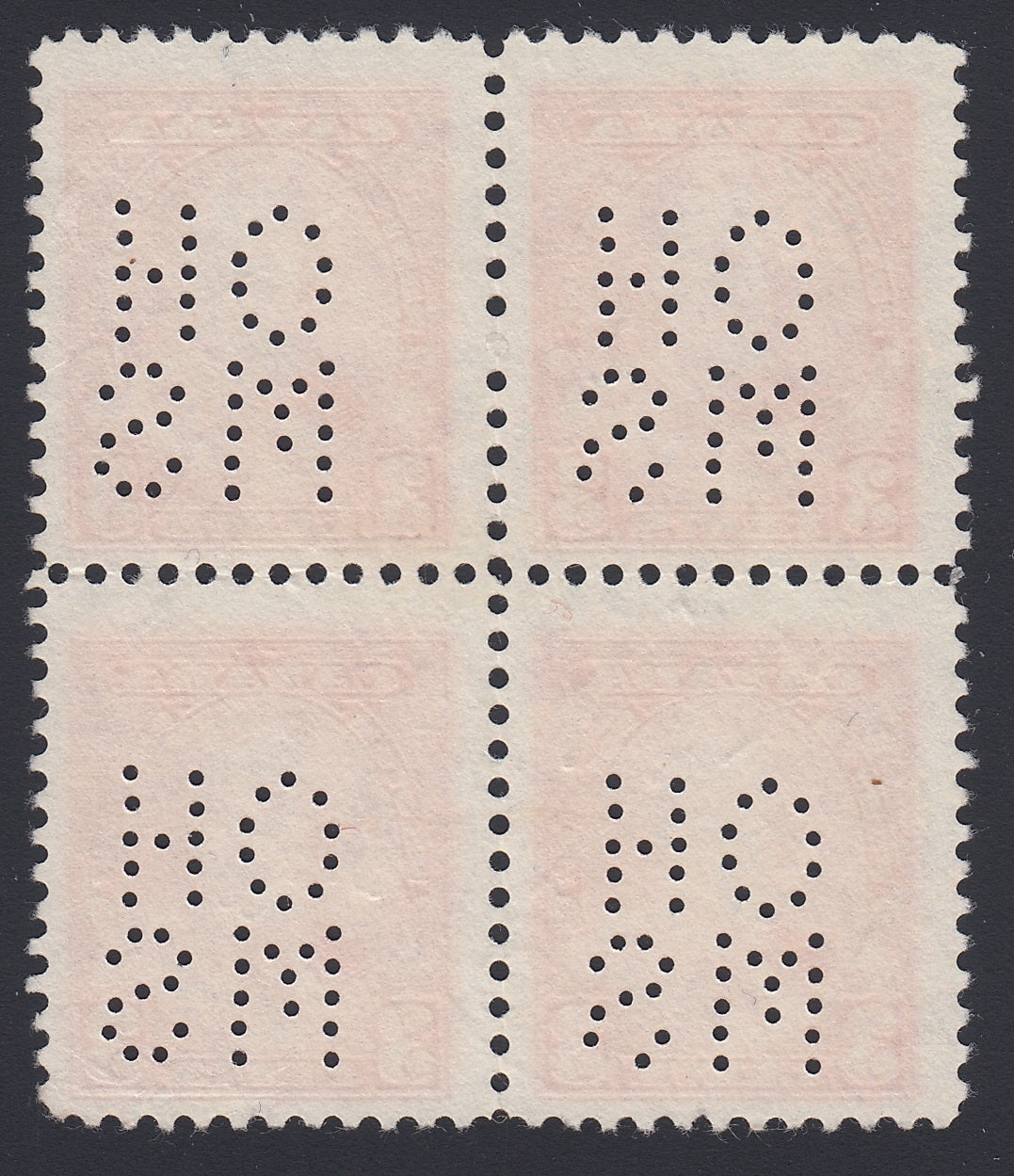 0249CA1804 - Canada OA219s &#39;A&#39; - Used Block of 4