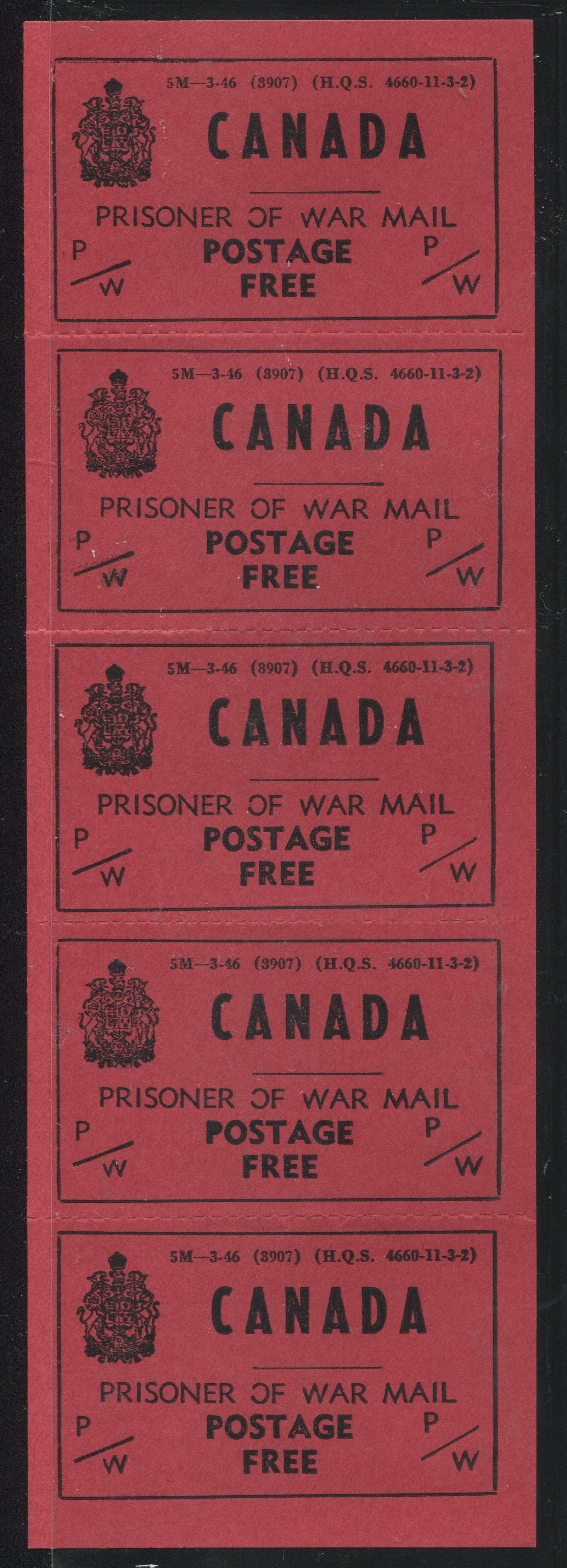 0006PW1708 - PWF6a - Mint, Complete Pane of 5 - Deveney Stamps Ltd. Canadian Stamps